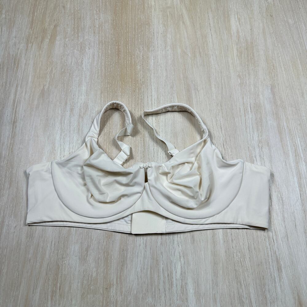 Cacique by Lane Bryant Cream Lightly Lined Full Coverage Underwire Bra 46C